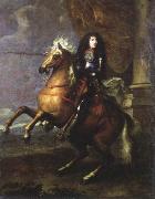 Charles Lebrun, equestrian portrait of louis xlv